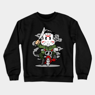 jason bike Crewneck Sweatshirt